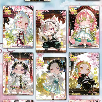 [New] Demon Slayer qianqiu Collectible Cards(10pac+1lucky)