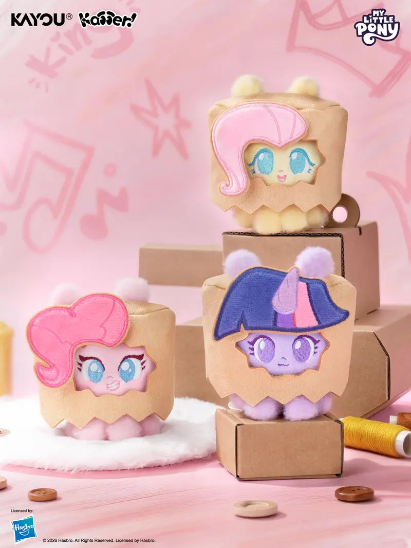 【offical 】kayou MLP Kada plushie pendant blind box,6regular+ +1secret