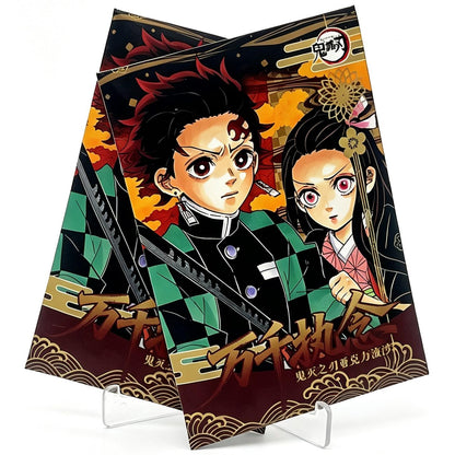 【New】Demon Slayer Acrylic Sand Floating Collectible Bricks