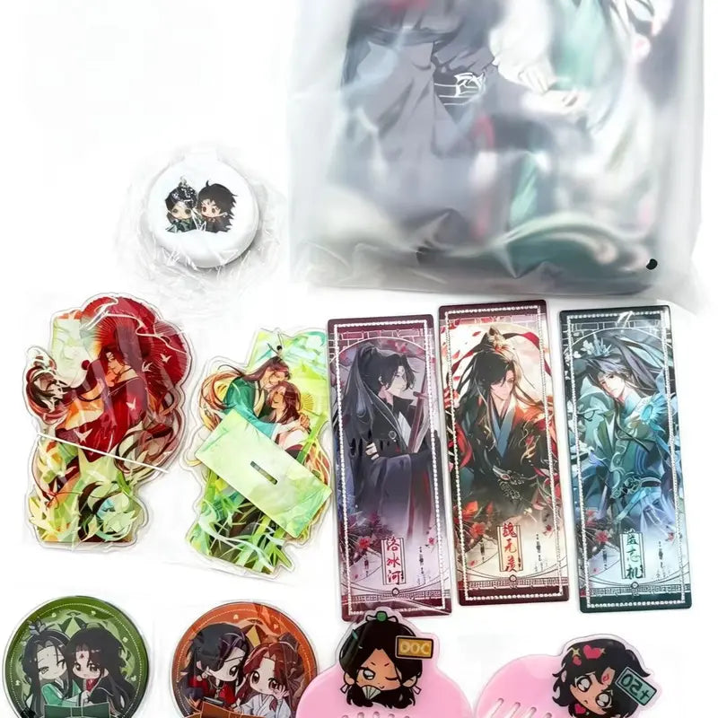[New] Danmei Dreaming Lake Collectible Tear-and-Reveal A7 Cards