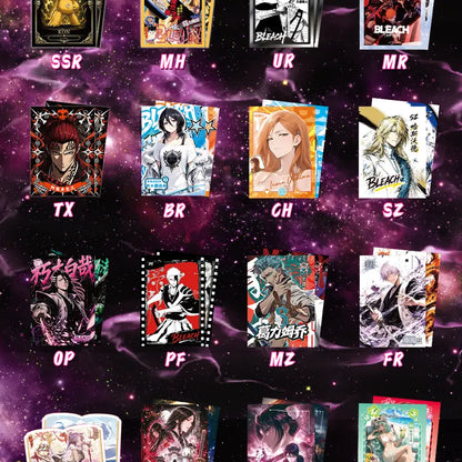 [New] Bleach Likecard-Gen6 Collectible cards.12pcs+1lucky+0.5special/box