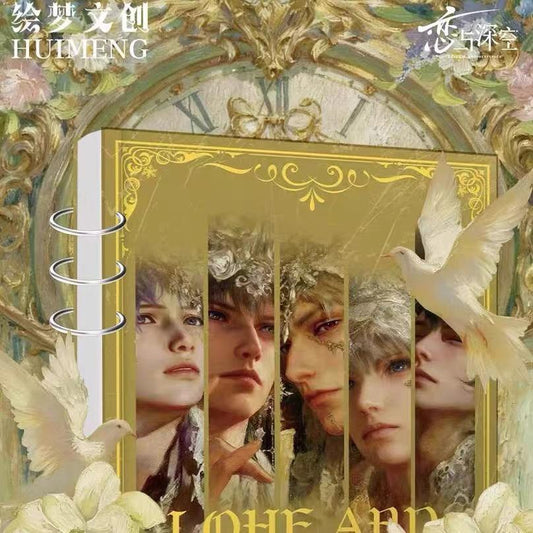 【Art Book】LADS Love and Deepspace Flower and Alice Collectible Story Book Cards-Firewater sensitive design