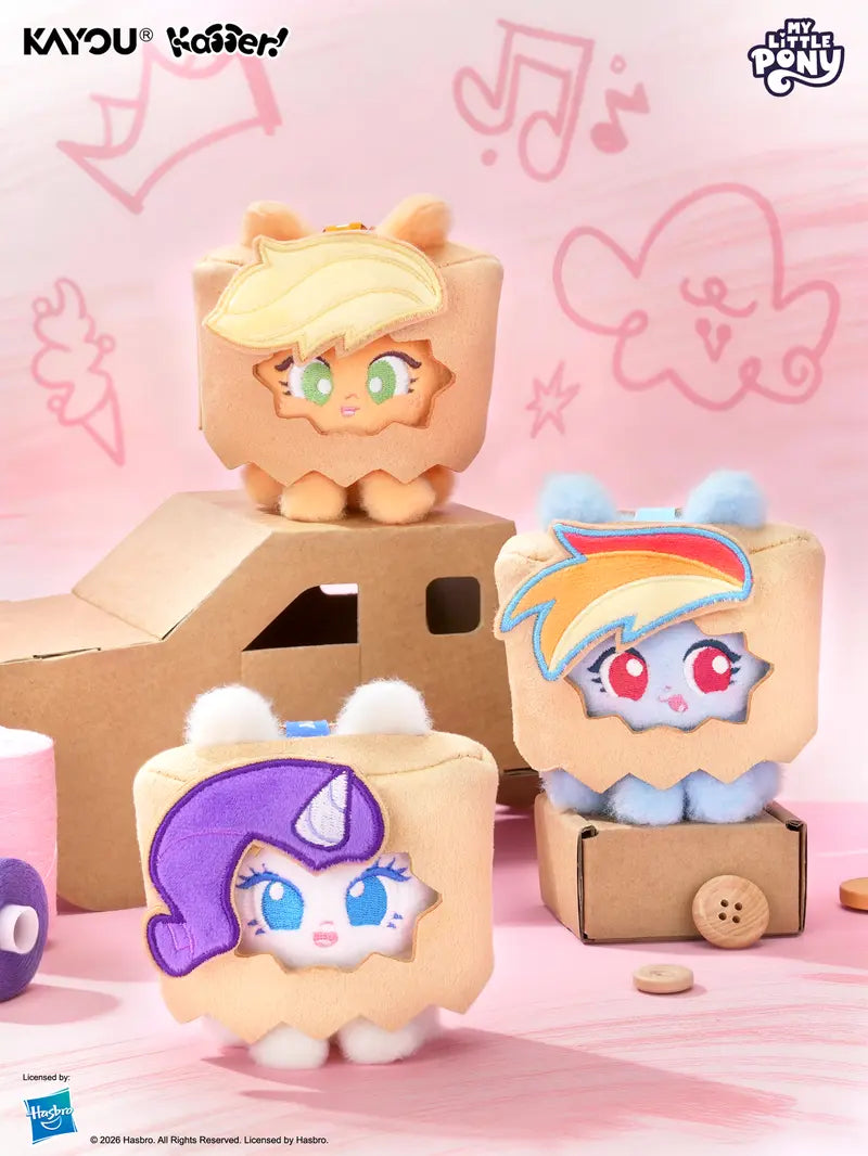 【offical 】kayou MLP Kada plushie pendant blind box,6regular+ +1secret