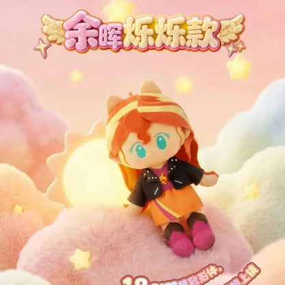 MLP-My Little Pony World Sunset Shimmer, StarlightGlimmer, Rarity, Apple Jack 18/20cm Collectible Plushie