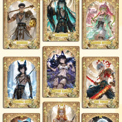 [New] Demon Slayer qianqiu Collectible Cards(10pac+1lucky)