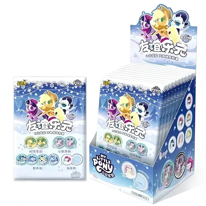 Kayou MLP-My Little Pony Double-sided candy badgeDream Version Genl+Gen2 Collectible badge, 16desgins