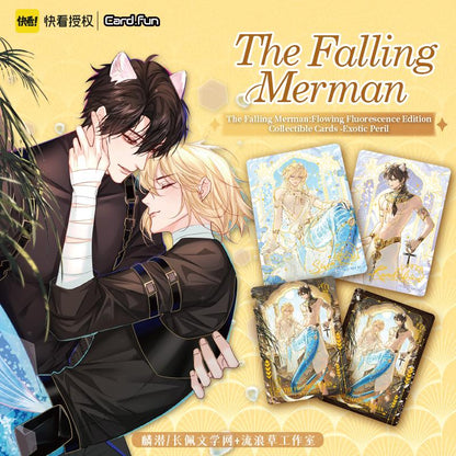 The Falling Mermaid 2-Flowing Fluorescence Edition Collectible Cards ExoticPeril Series Featuring Unique Design and Engaging Experience
